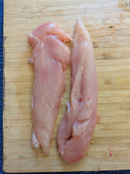 Corn free, soy free, pasture raised chicken. Grown in Virgin, Utah