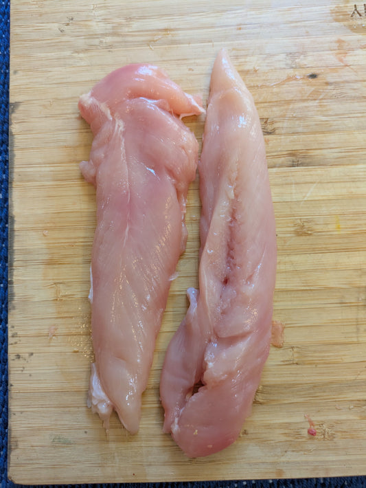 Corn free, soy free, pasture raised chicken. Grown in Virgin, Utah